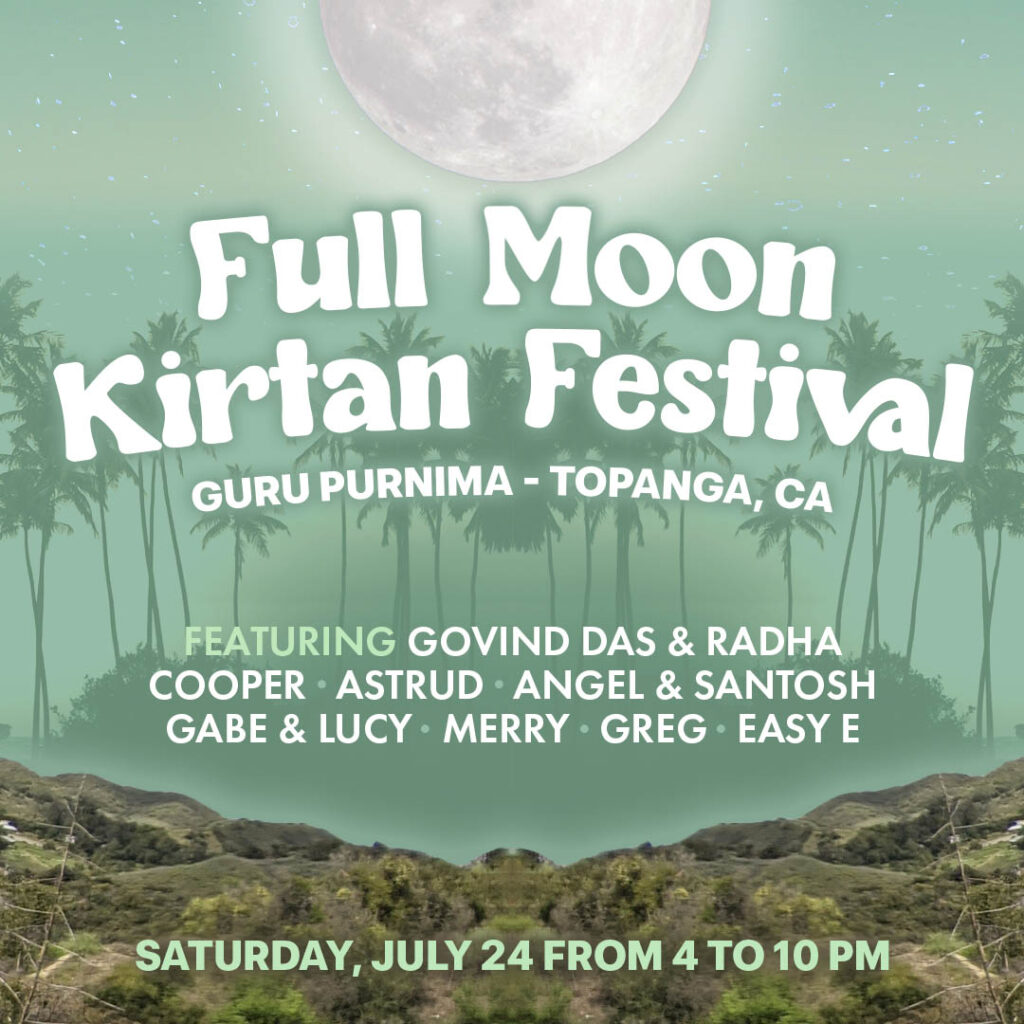 Outdoor Full Moon Kirtan Festival